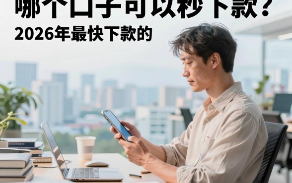 哪个口子可以秒下款?2026年最快下款的正规贷款平台推荐