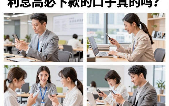 利息高必下款的口子真的吗？有哪些靠谱的推荐？