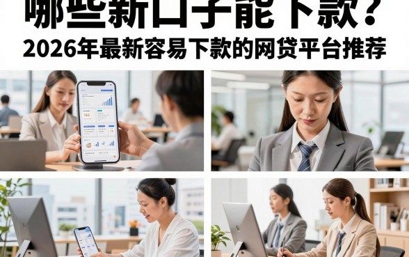 哪些新口子能下款?2026年最新容易下款的网贷平台推荐