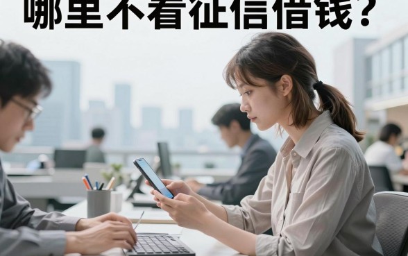 哪里不看征信借钱?盘点2026年不看征信的贷款平台