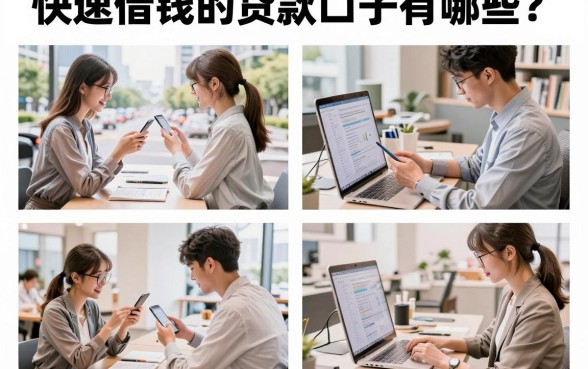 快速借钱的贷款口子有哪些?2026年靠谱容易通过的平台推荐