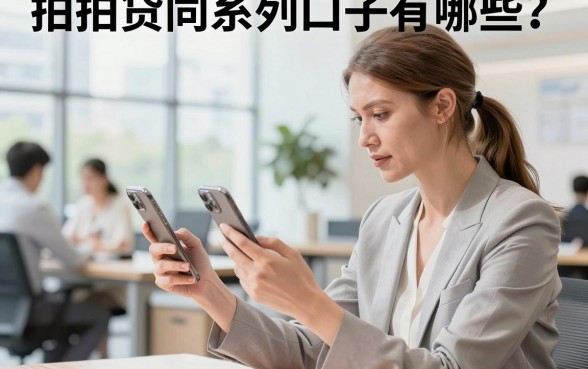 拍拍贷同系列口子有哪些?盘点容易下款的正规平台