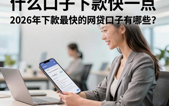 什么口子下款快一点，2026年下款最快的网贷口子有哪些？