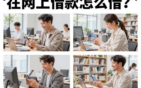 在网上借款怎么借？网上借款哪个平台容易通过额度高