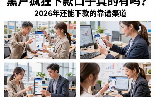 黑户疯狂下款口子真的有吗？盘点2026年还能下款的靠谱渠道
