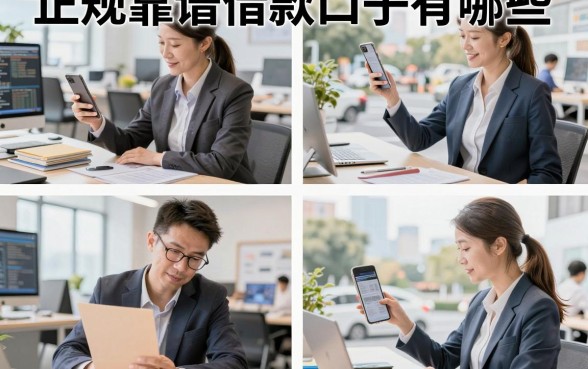正规靠谱借款口子有哪些,2026年还在下款的正规平台推荐