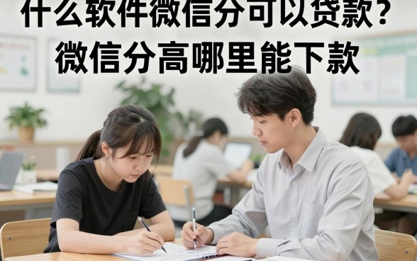 什么软件微信分可以贷款？微信分高哪里能下款