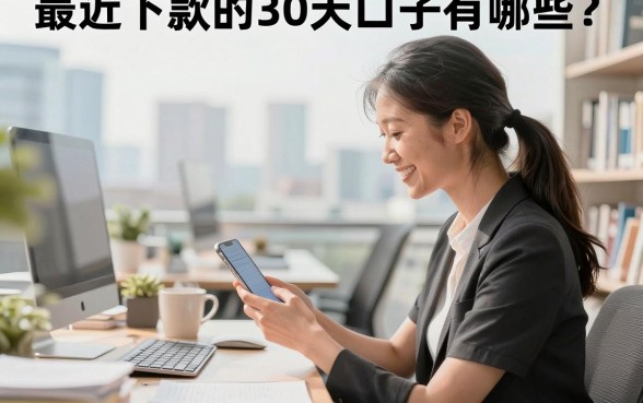 最近下款的30天口子有哪些？分享几个容易通过的网贷平台