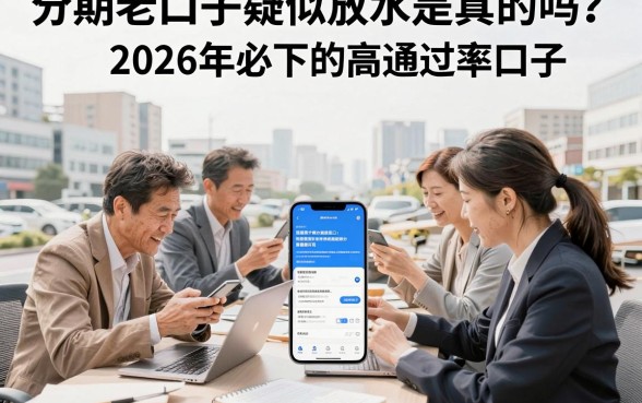 分期老口子疑似放水是真的吗？盘点2026年必下的高通过率口子