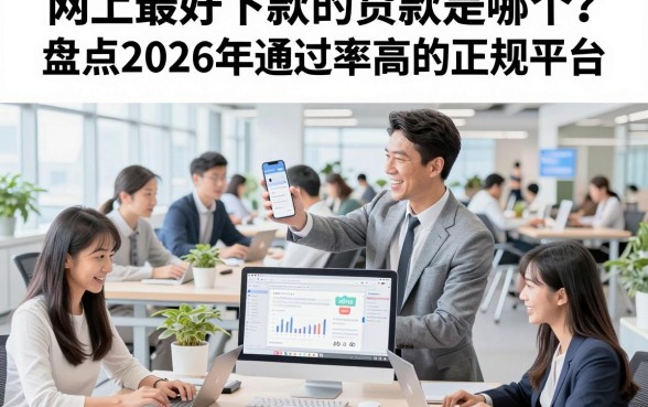 网上最好下款的贷款是哪个？盘点2026年通过率高的正规平台