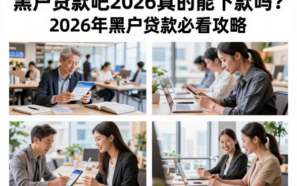 黑户贷款吧2026真的能下款吗？揭秘2026年黑户贷款必看攻略