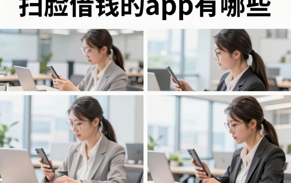 扫脸借钱的app有哪些,扫脸借钱正规平台哪个容易下款