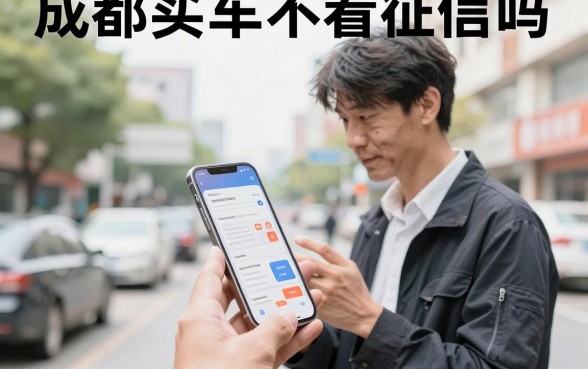 成都买车不看征信吗,征信黑户能在成都贷款买车吗