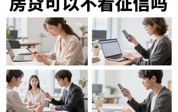 房贷可以不看征信吗，征信黑了哪里可以贷款急用
