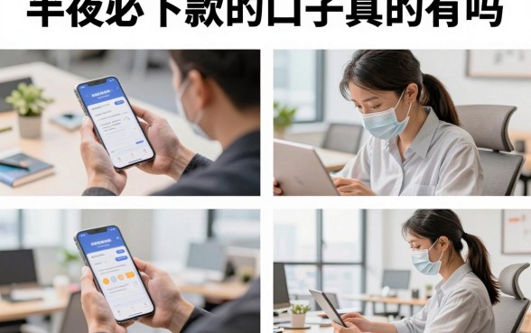 半夜必下款的口子真的有吗，2026年黑户也能秒下的网贷推荐
