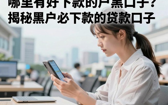 哪里有好下款的户黑口子？揭秘黑户必下款的贷款口子