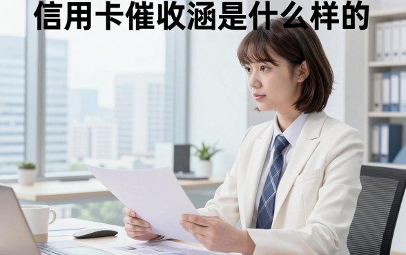 信用卡催收涵是什么样的，收到信用卡催收函怎么办