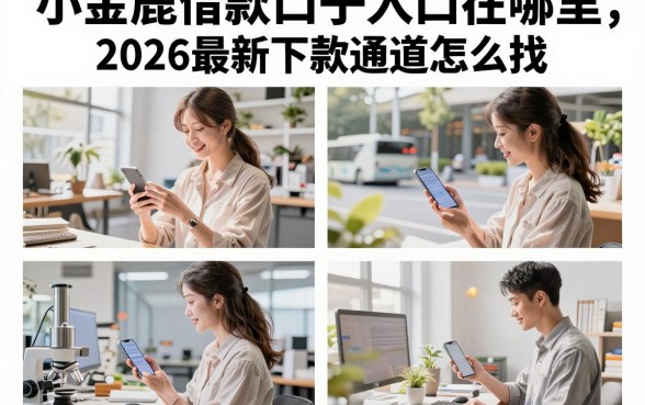 小金鹿借款口子入口在哪里，2026最新下款通道怎么找