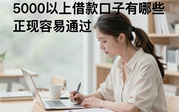 5000以上借款口子有哪些,正规容易通过的平台推荐