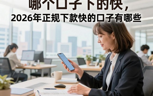哪个口子下的快,2026年正规下款快的口子有哪些