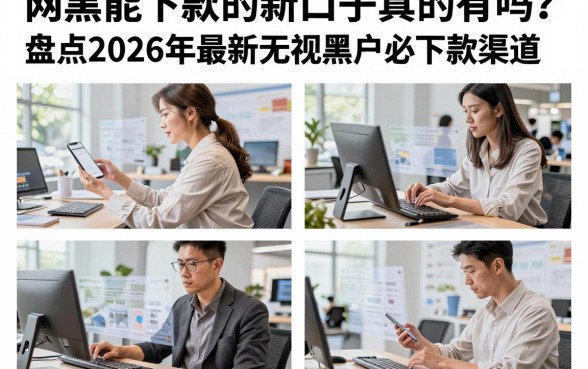 网黑能下款的新口子真的有吗?盘点2026年最新无视黑户必下款渠道