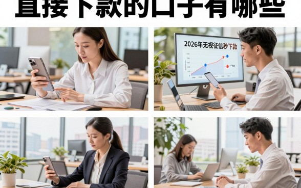 直接下款的口子有哪些，2026年无视征信秒下款是真的吗