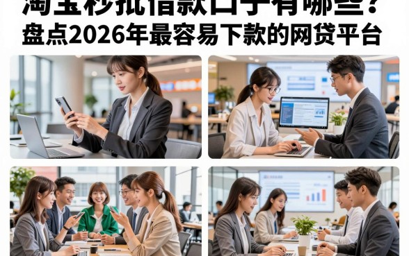淘宝秒批借款口子有哪些？盘点2026年最容易下款的网贷平台