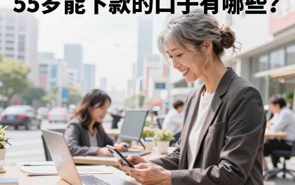 55岁能下款的口子有哪些？大龄贷款哪里容易通过？