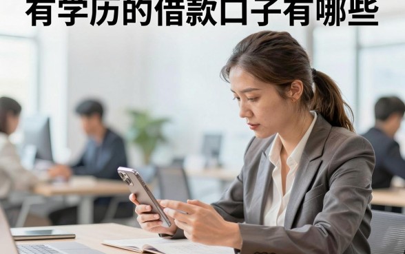 有学历的借款口子有哪些,有学历哪里可以贷款容易下款