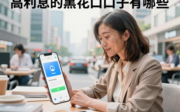 高利息的黑花口子有哪些，哪里能找到高利息的黑花口子？