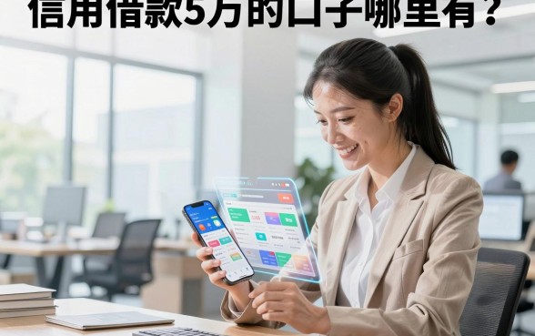 信用借款5万的口子哪里有?正规平台哪个容易下款