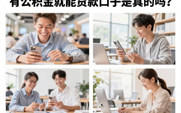 有公积金就能贷款口子是真的吗？公积金贷款有哪些靠谱渠道