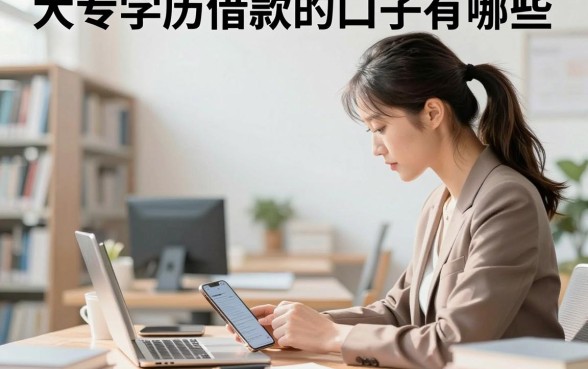 大专学历借款的口子有哪些，学历低哪里可以快速借到钱