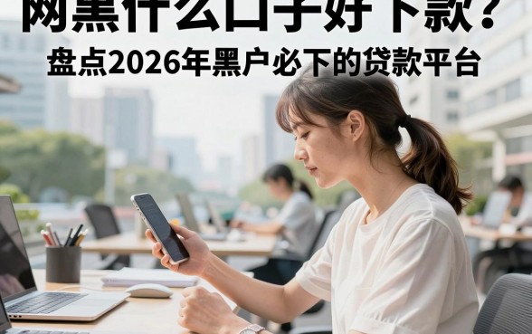 网黑什么口子好下款?盘点2026年黑户必下的贷款平台