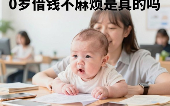 0岁借钱不麻烦是真的吗,新生儿能贷款吗哪里可以借