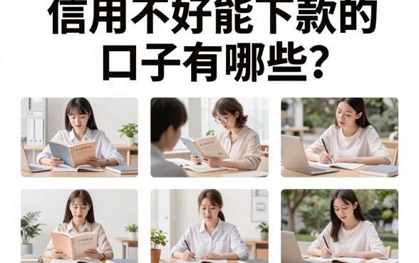 信用不好能下款的口子有哪些?盘点五个无视征信秒下款的平台