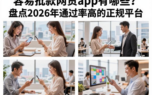 容易批款网贷app有哪些?盘点2026年通过率高的正规平台
