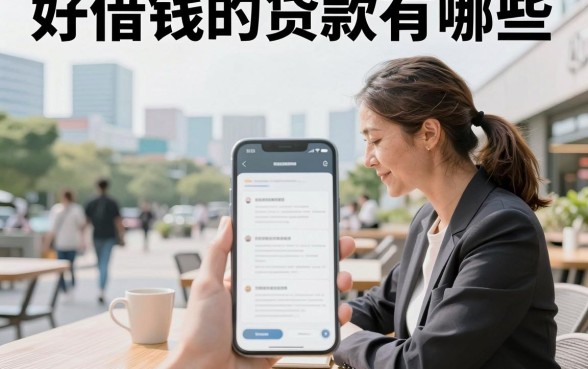 好借钱的贷款有哪些，2026年容易下款的正规贷款平台推荐