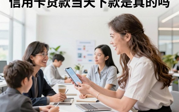 信用卡贷款当天下款是真的吗,当天能下款的信用卡贷款有哪些