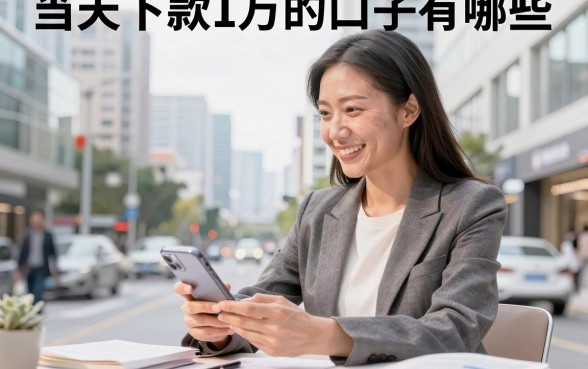 当天下款1万的口子有哪些,当天能下款1万的正规贷款平台推荐