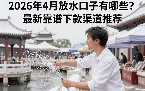 2026年4月放水口子有哪些?最新靠谱下款渠道推荐
