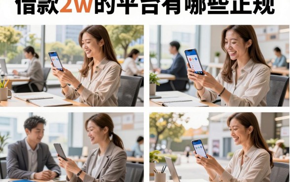 借款2w的平台有哪些正规，2026年靠谱的借款2w平台推荐