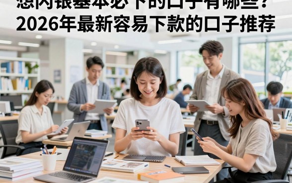 想闪银基本必下的口子有哪些?2026年最新容易下款的口子推荐