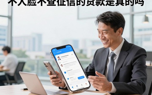 不人脸不查征信的贷款是真的吗，哪里有靠谱的口子推荐