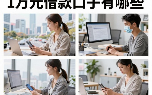 1万元借款口子有哪些，2026年靠谱的小额贷款平台推荐
