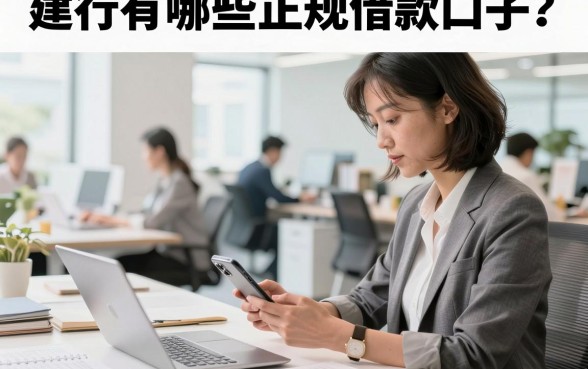 建行有哪些正规借款口子?建行最容易通过的贷款是哪种
