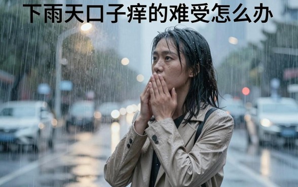 下雨天口子痒的难受怎么办，伤口遇水瘙痒如何快速止痒？