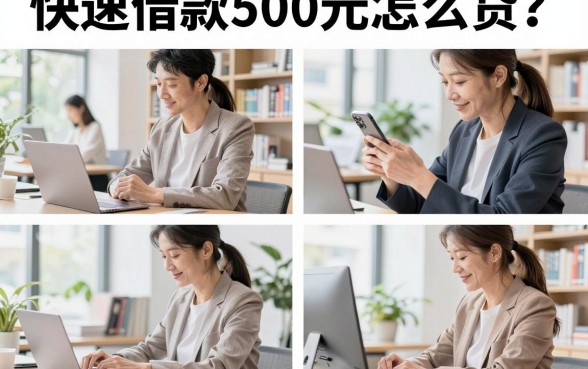 快速借款500元怎么贷?500元小额贷款秒下款的平台有哪些