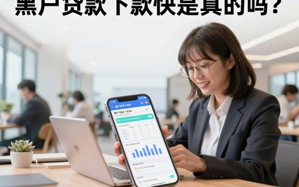 黑户贷款下款快是真的吗?黑户哪里可以贷款马上到账