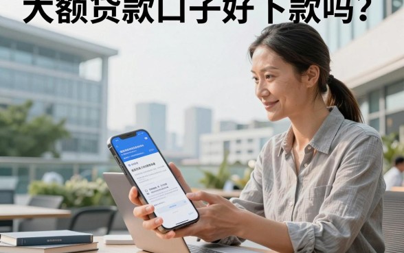 大额贷款口子好下款吗？盘点2026年正规容易通过的平台
